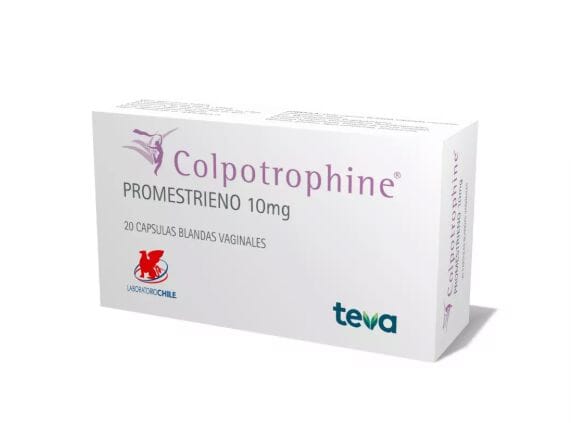 Colpotrophine 10 mg x 20 Cápsulas Blandas Vaginales Farmex-Pluxee-Persistente